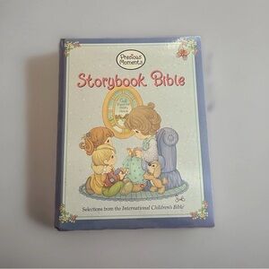 Vtg Childrens Precious Moments Storybook Bible Illustrated Wisdom Prayer read